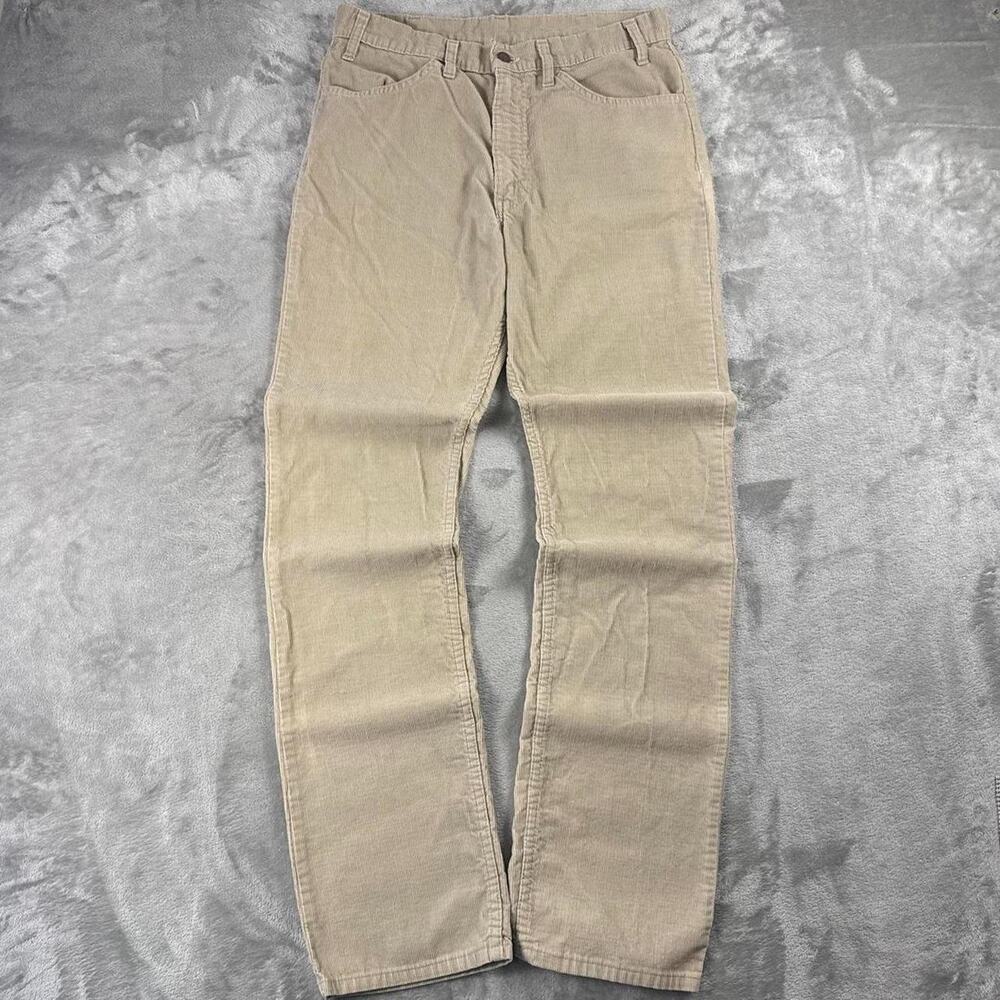 Vintage 2003 Levi’s Corduroy Pants Men’s 33x30 Fits 31x32 Cream White Tab USA